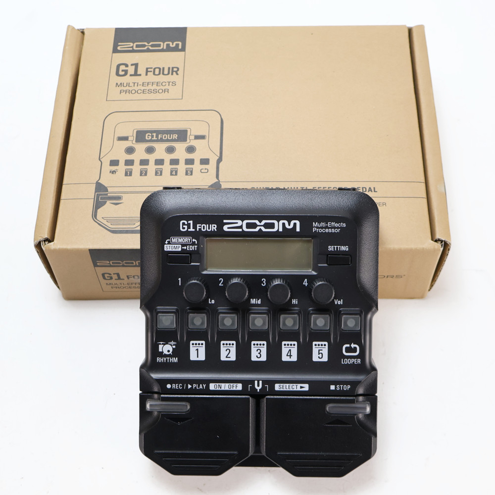 【中古】 ズーム ZOOM G1 FOUR ギターマルチエフェクター