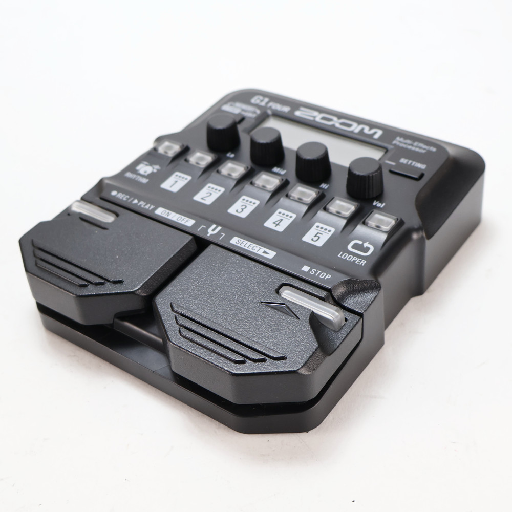 【中古】 ズーム ZOOM G1 FOUR ギターマルチエフェクター 側面