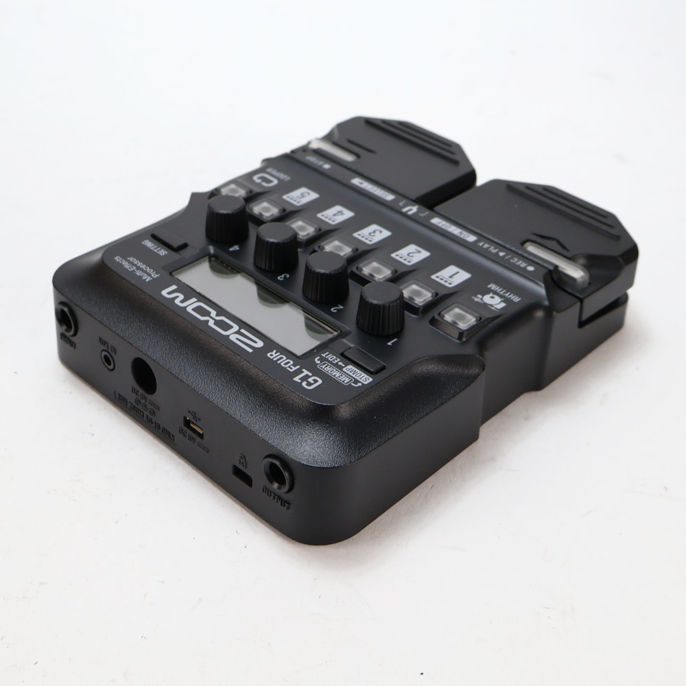 【中古】 ズーム ZOOM G1 FOUR ギターマルチエフェクター 側面