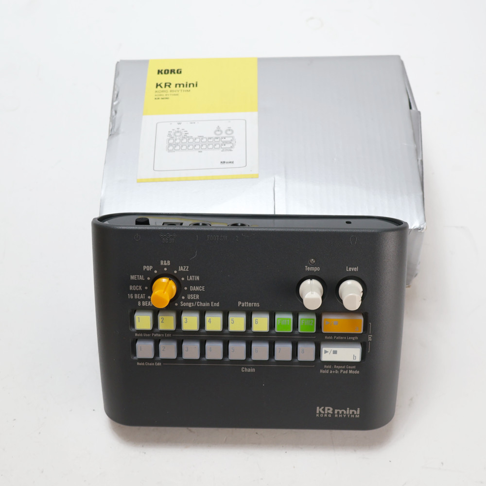 【中古】 リズムマシーン KORG コルグ KR mini リズム ボックス