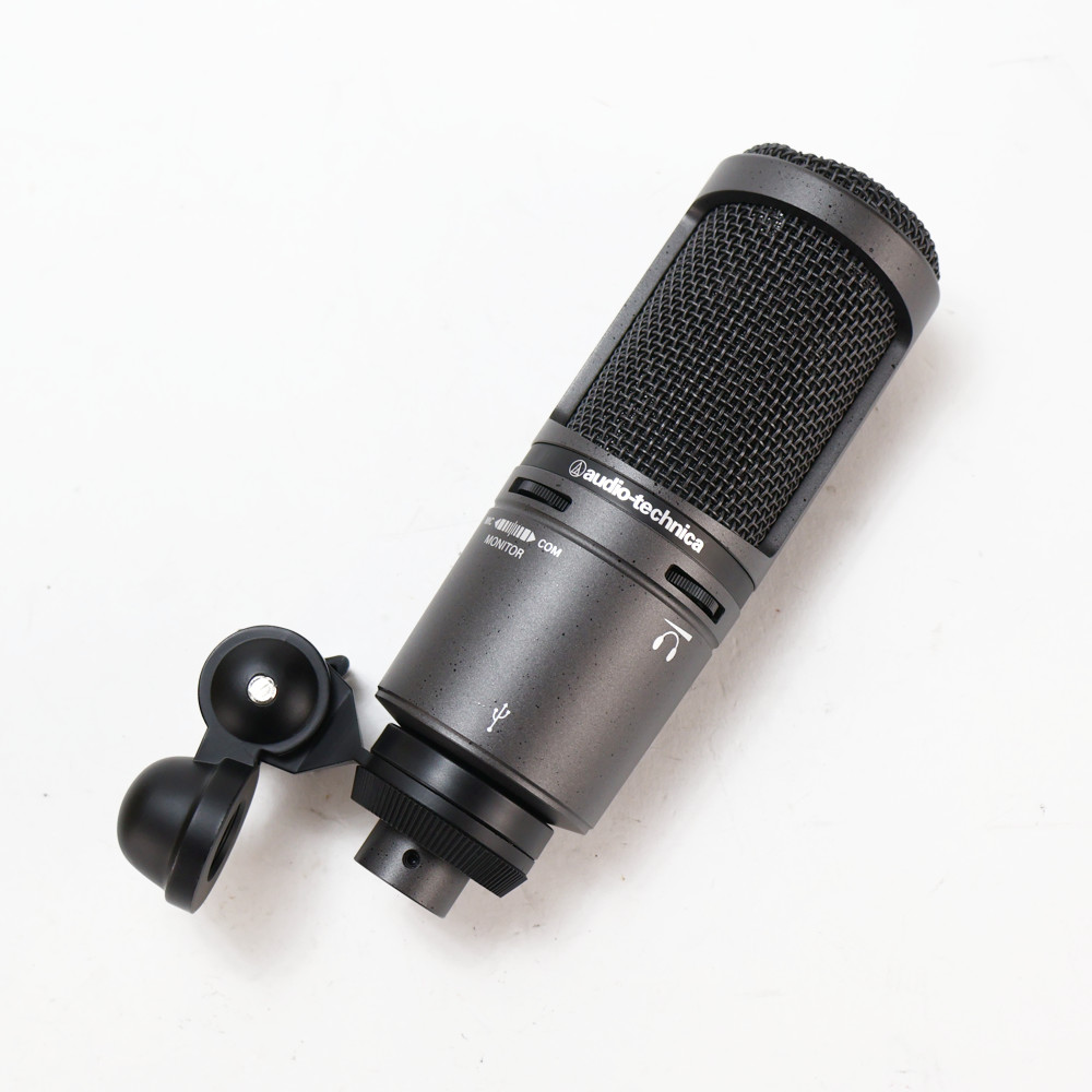 【中古】 コンデンサーマイク USB接続 AUDIO-TECHNICA AT2020USB+ USBマイクロホン オーディオテクニカ