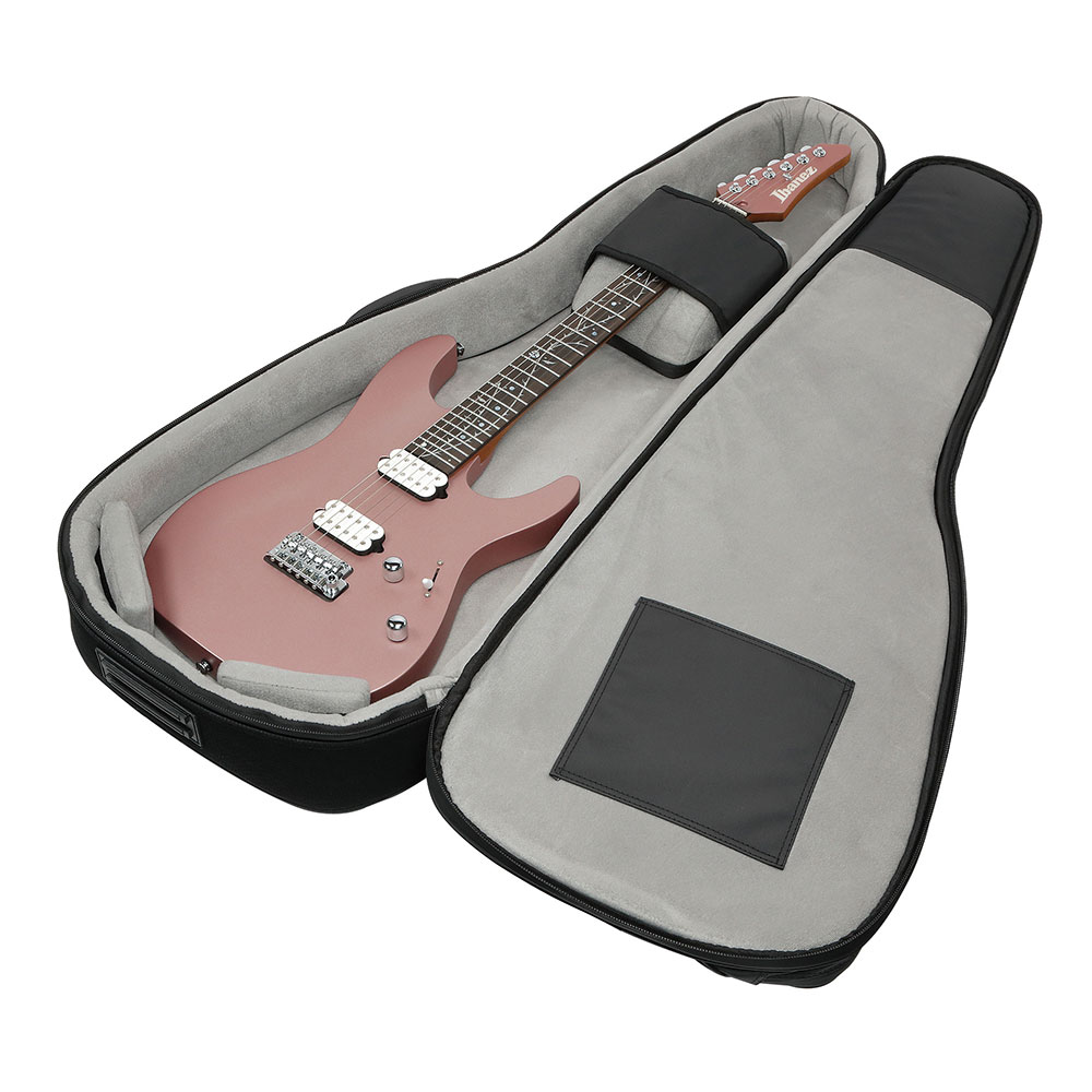IBANEZ アイバニーズ THGB1-BK Tim Henson シグネチャーモデル用ギグバッグ 収納イメージ