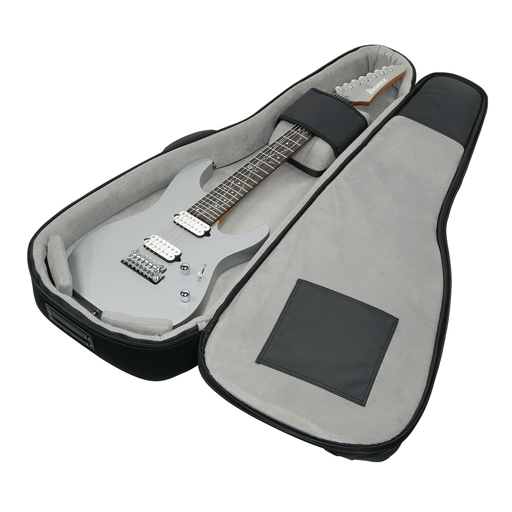 IBANEZ アイバニーズ THGB1-BK Tim Henson シグネチャーモデル用ギグバッグ 収納イメージ