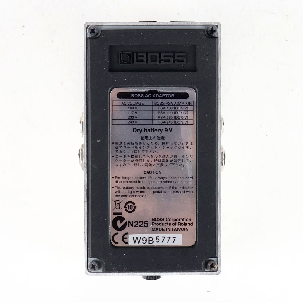【中古】 ノイズサプレッサー エフェクター BOSS NS-2 Noise Suppressor ギターエフェクター 裏面