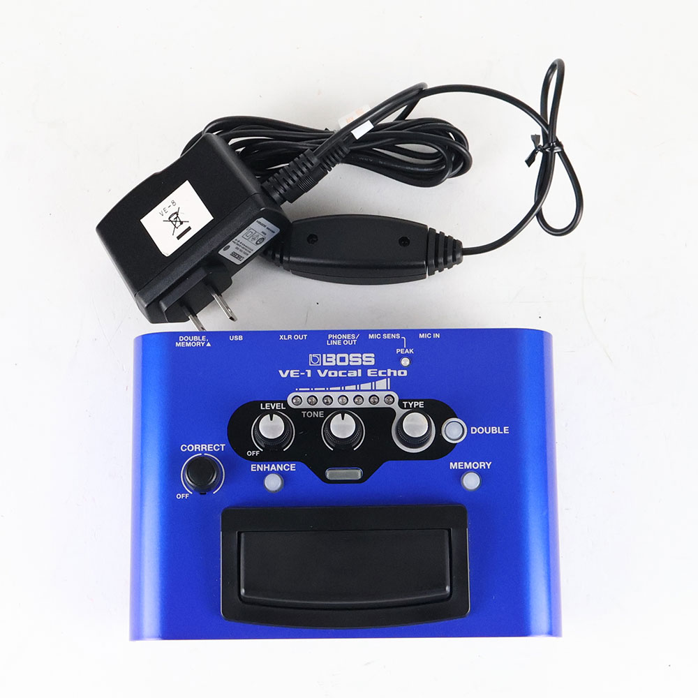【中古】 BOSS VE-1 Vocal Echo ボーカル用ハーモニーエフェクター