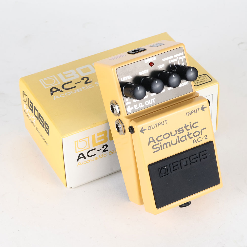 【中古】 アコースティックシミュレーター エフェクター BOSS AC-2 Acoustic Simulator ギターエフェクター