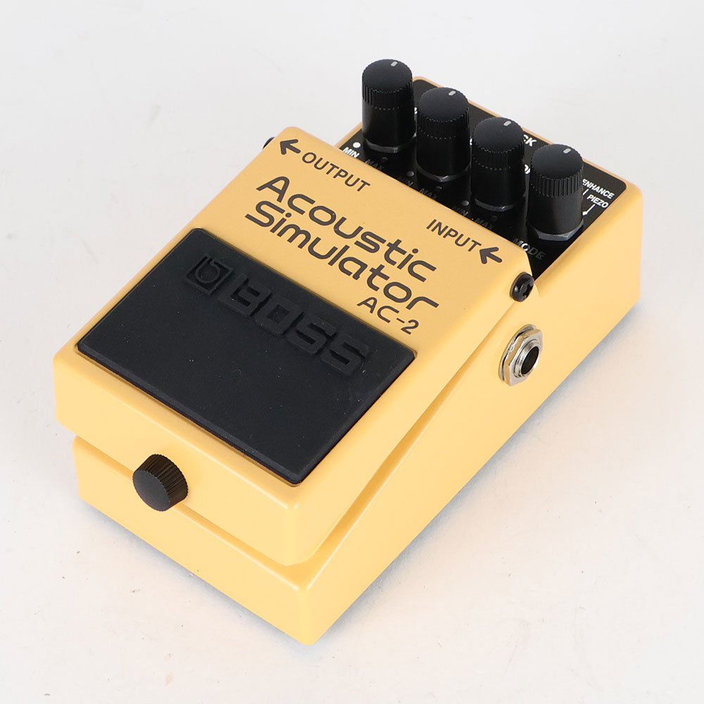 【中古】 アコースティックシミュレーター エフェクター BOSS AC-2 Acoustic Simulator ギターエフェクター 全体