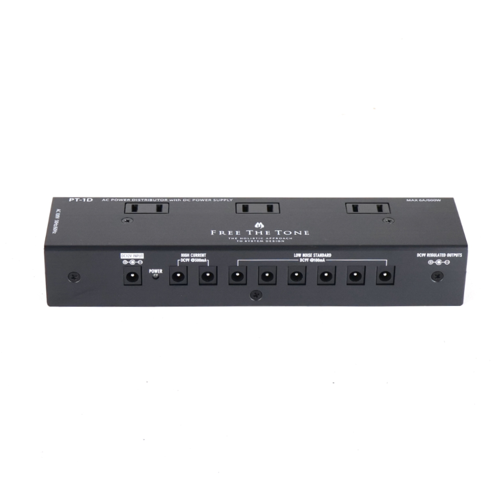【中古】 パワーサプライ フリーザトーン Free The Tone PT-1D AC POWER DISTRIBUTOR with DC POWER SUPPLY フロント画像
