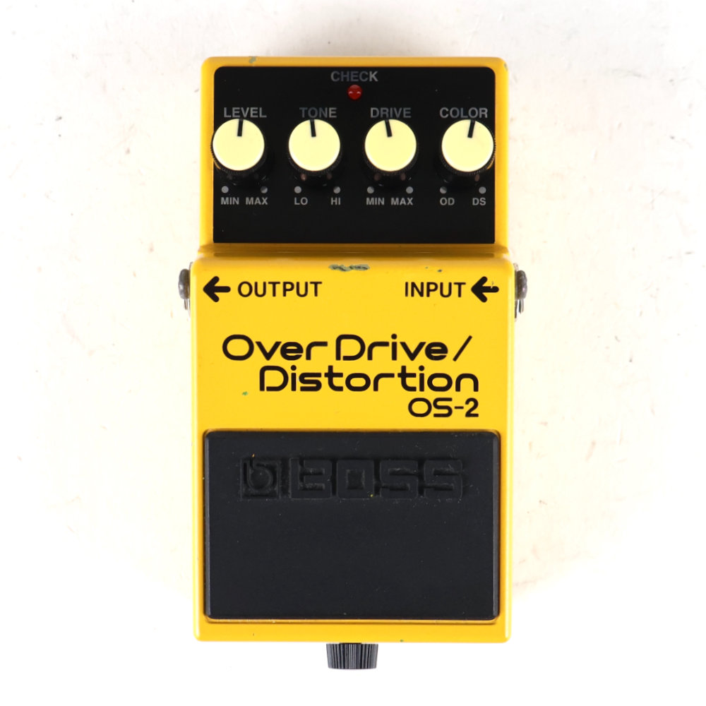 【中古】オーバードライブ ディストーション エフェクター BOSS OS-2 OverDrive Distortion ギターエフェクター