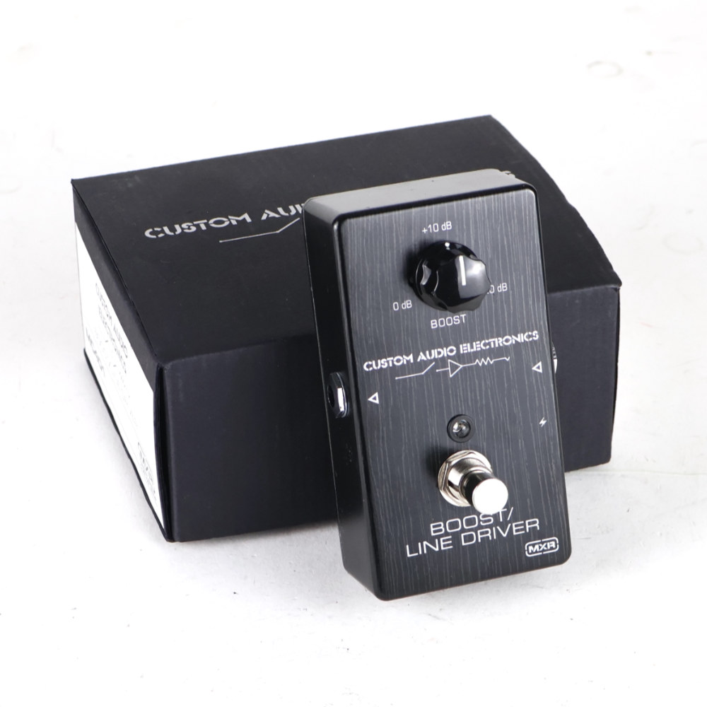 【中古】 ブースター エフェクター MXR MC401 BOOST LINEDRIVER CUSTOM AUDIO ELECTRONICS ギターエフェクター