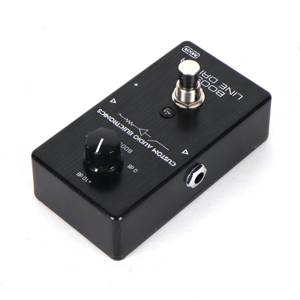 【中古】 ブースター エフェクター MXR MC401 BOOST LINEDRIVER CUSTOM AUDIO ELECTRONICS ギターエフェクター リア斜めアングル画像