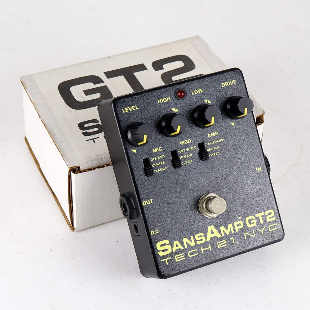【中古】 TECH21 SansAmp GT2 アンプシミュレーター ギターエフェクター
