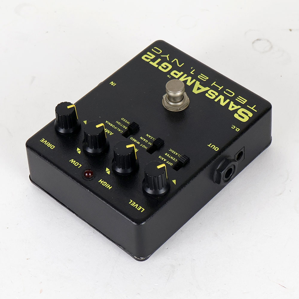 【中古】 TECH21 SansAmp GT2 アンプシミュレーター ギターエフェクター 全体