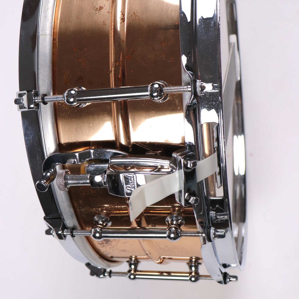 【中古】 スネアドラム パール Pearl SensiTone Classic Bronze BR-6514CL 14x5.5 ブロンズシェル ストレイナー