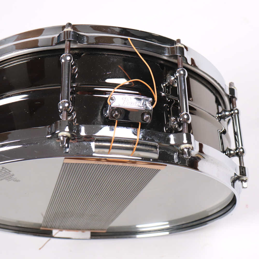 【中古】 スネアドラム パール Pearl SCB1450B Sensitone Classic II BRASS Custom Alloy 14x5 パーツアップ画像4