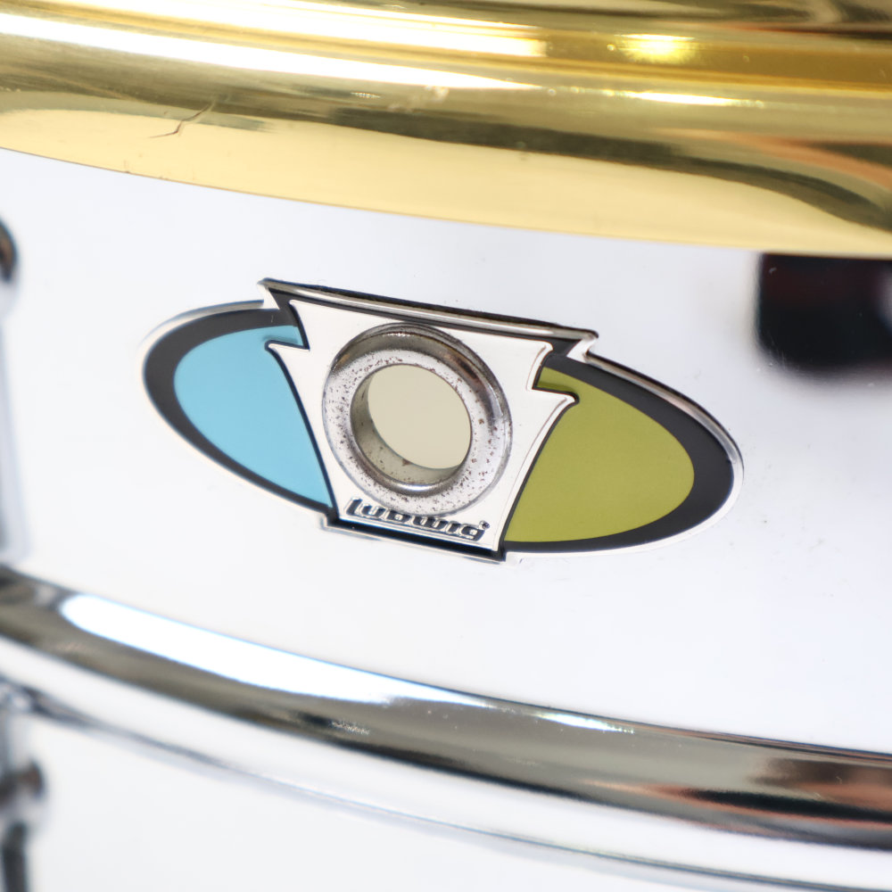【中古】 スネアドラム ラディック Ludwig LU5514SL Supralite 14×5 スープラライト スネアドラム アップ