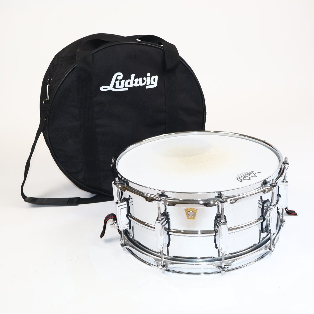 【中古】 スネアドラム ラディック Ludwig LM402 Supraphonic 14×6.5 スープラフォニック