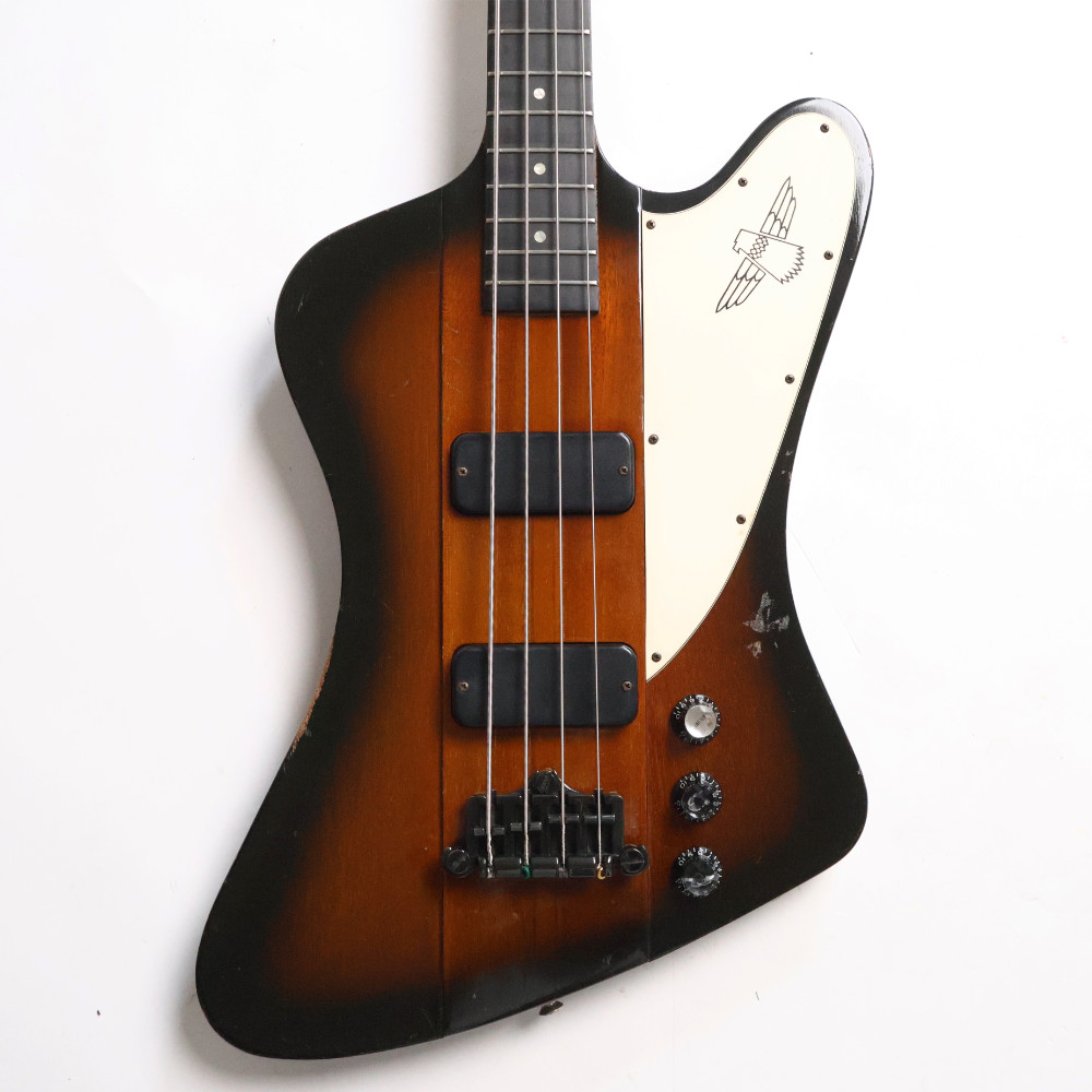 【中古】GIBSON ギブソン Thunderbird Sunburst 1997年製 ネック折れ修正あり エレキベース サンダーバード 詳細画像