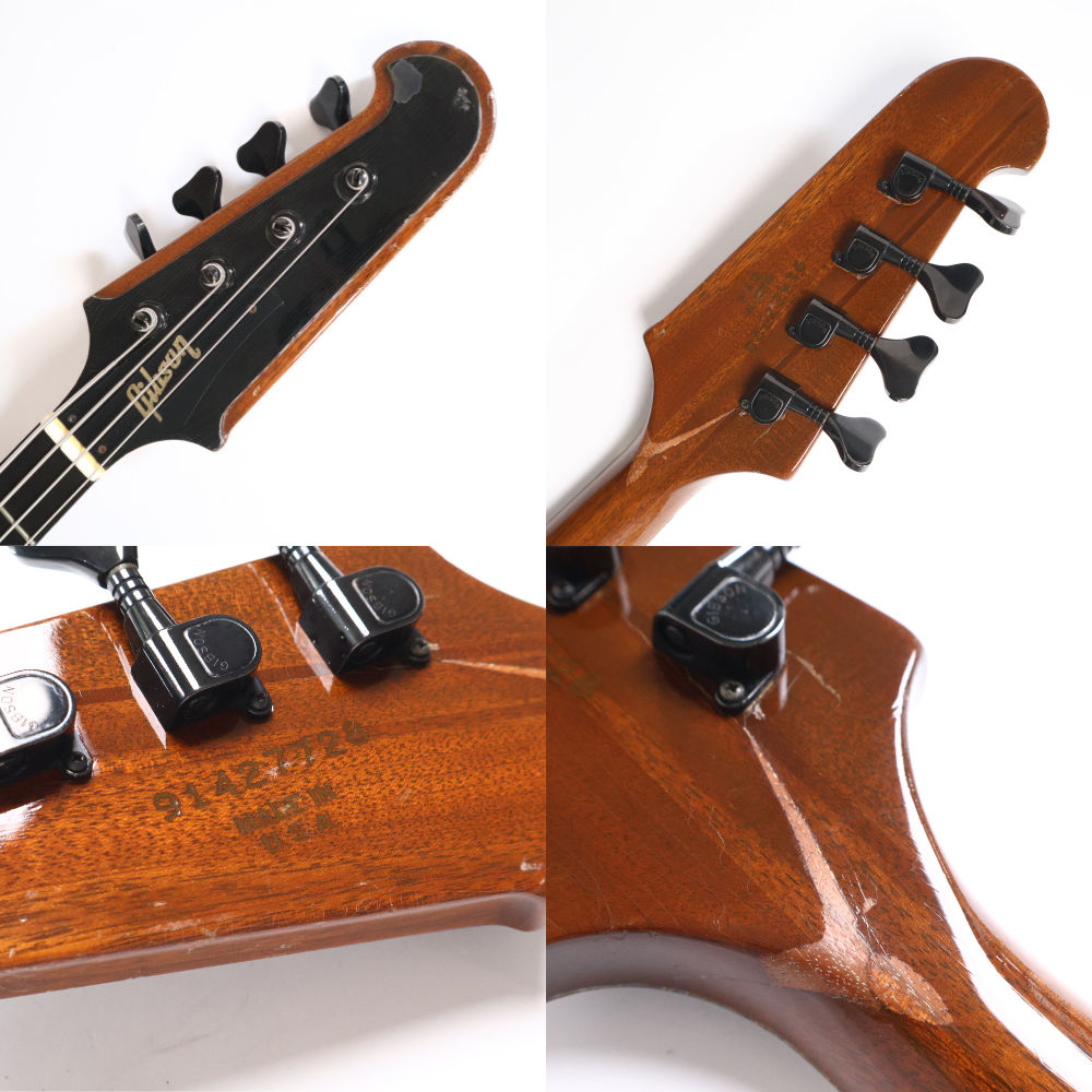 【中古】GIBSON ギブソン Thunderbird Sunburst 1997年製 ネック折れ修正あり エレキベース サンダーバード 詳細画像