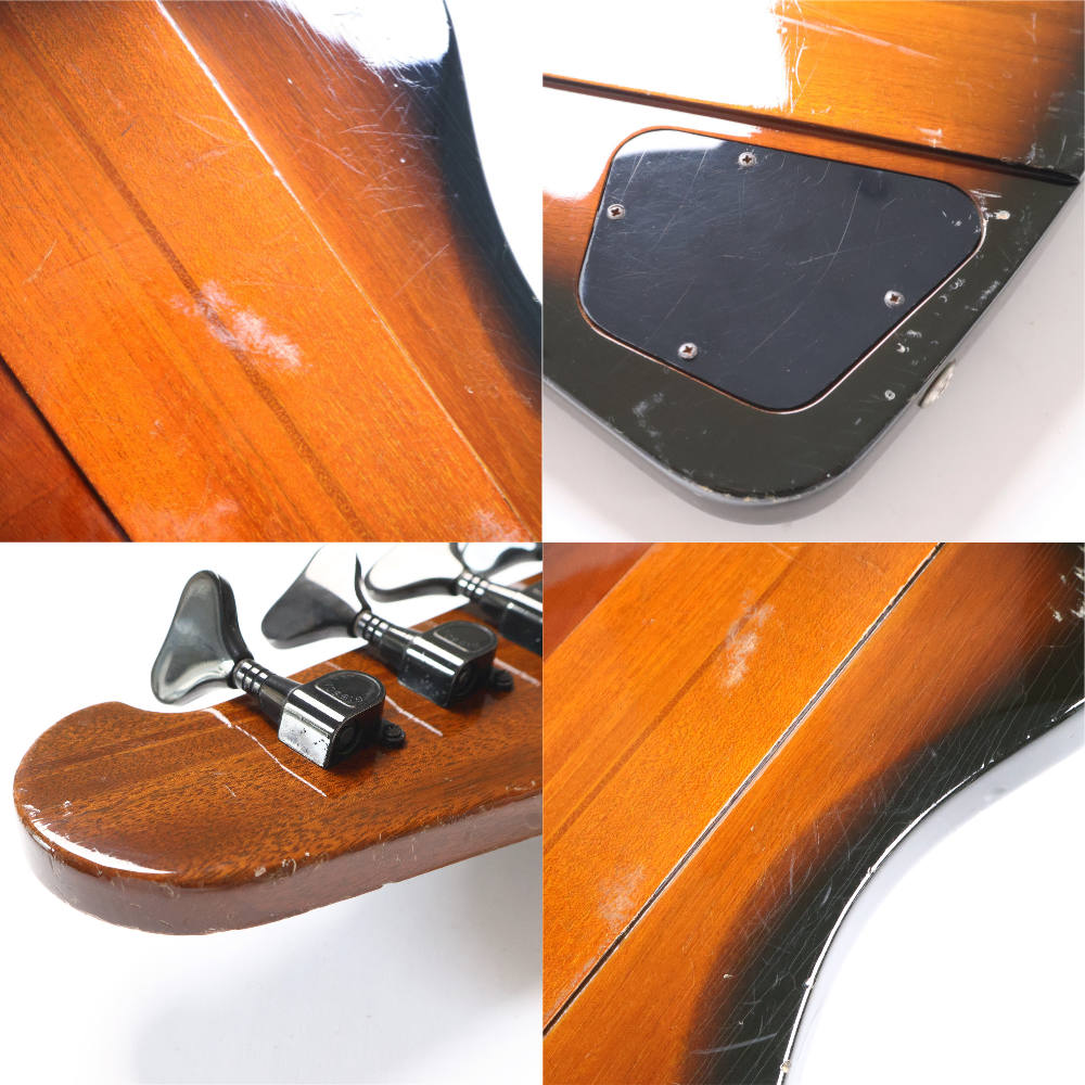 【中古】GIBSON ギブソン Thunderbird Sunburst 1997年製 ネック折れ修正あり エレキベース サンダーバード 詳細画像