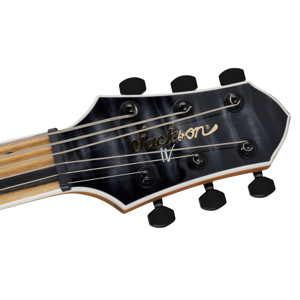 Jackson ジャクソン Pro Plus Series Signature Sleep Token IV Monarkh SC - Transparent Black Burst エレキギター ヘッド裏画