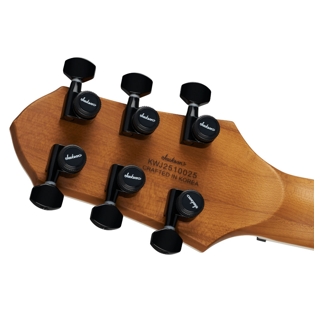 Jackson ジャクソン Pro Plus Series Signature Sleep Token IV Monarkh SC - Transparent Black Burst エレキギター ヘッド裏画像