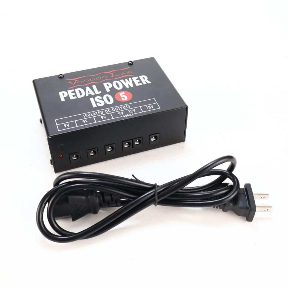 【中古】 VooDooLab PEDAL POWER ISO-5 パワーサプライ