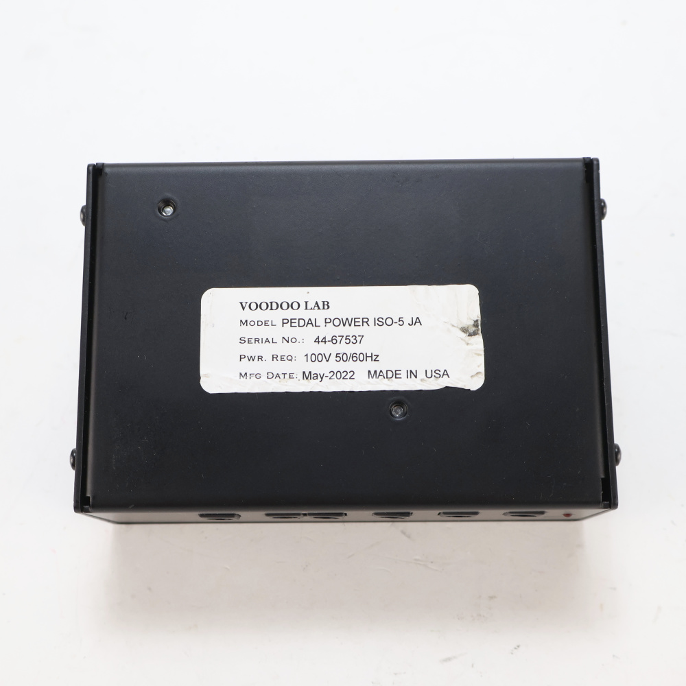 【中古】 VooDooLab PEDAL POWER ISO-5 パワーサプライ 詳細画像