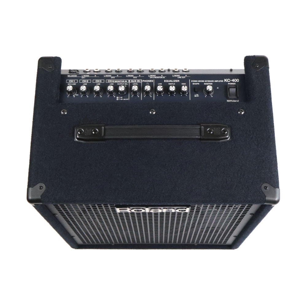 【中古】 ROLAND KC-400 キーボード用アンプ トップ画像