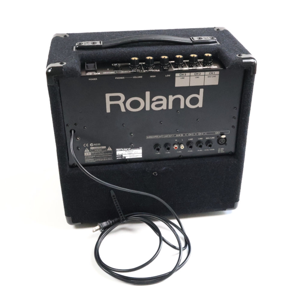 【中古】 キーボードアンプ Roland KC-60 ローランド リア斜めアングル画像