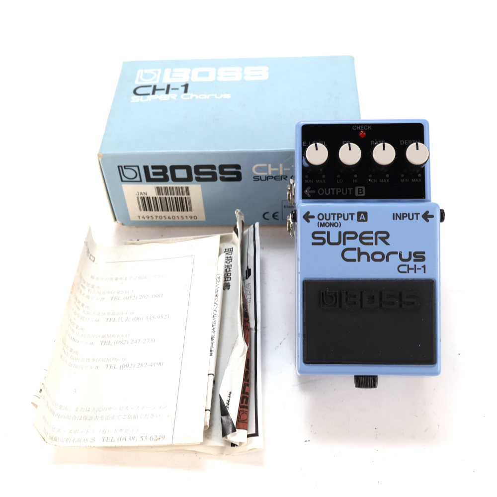 【中古】スーパーコーラス エフェクター BOSS CH-1 Super Chorus ギターエフェクター コーラス