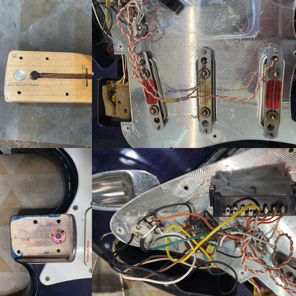 【中古】 フェンダー ジャパン Fender Japan STR-1150 LS/R Stratocaster 1990年〜1991年製 ストラトキャスター エレキギター ピックアップ