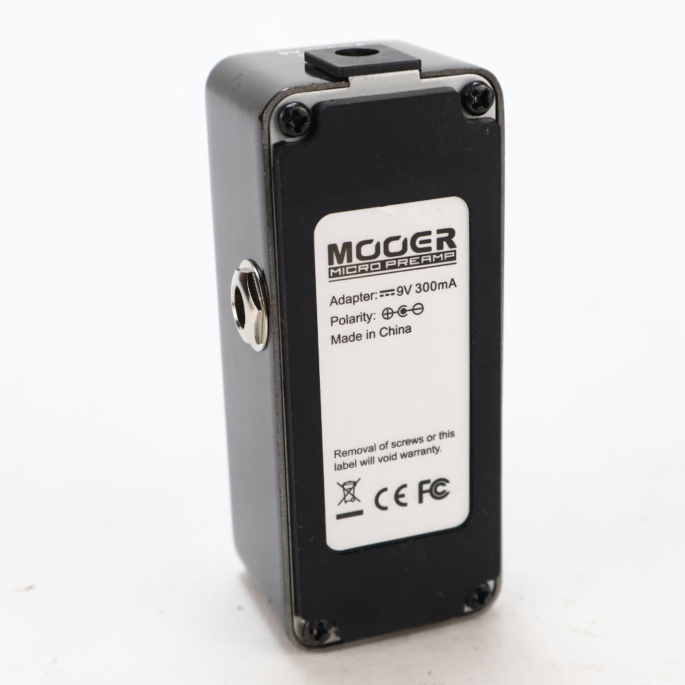 【中古】 Mooer Micro Preamp 011 プリアンプ ギターエフェクター 底面