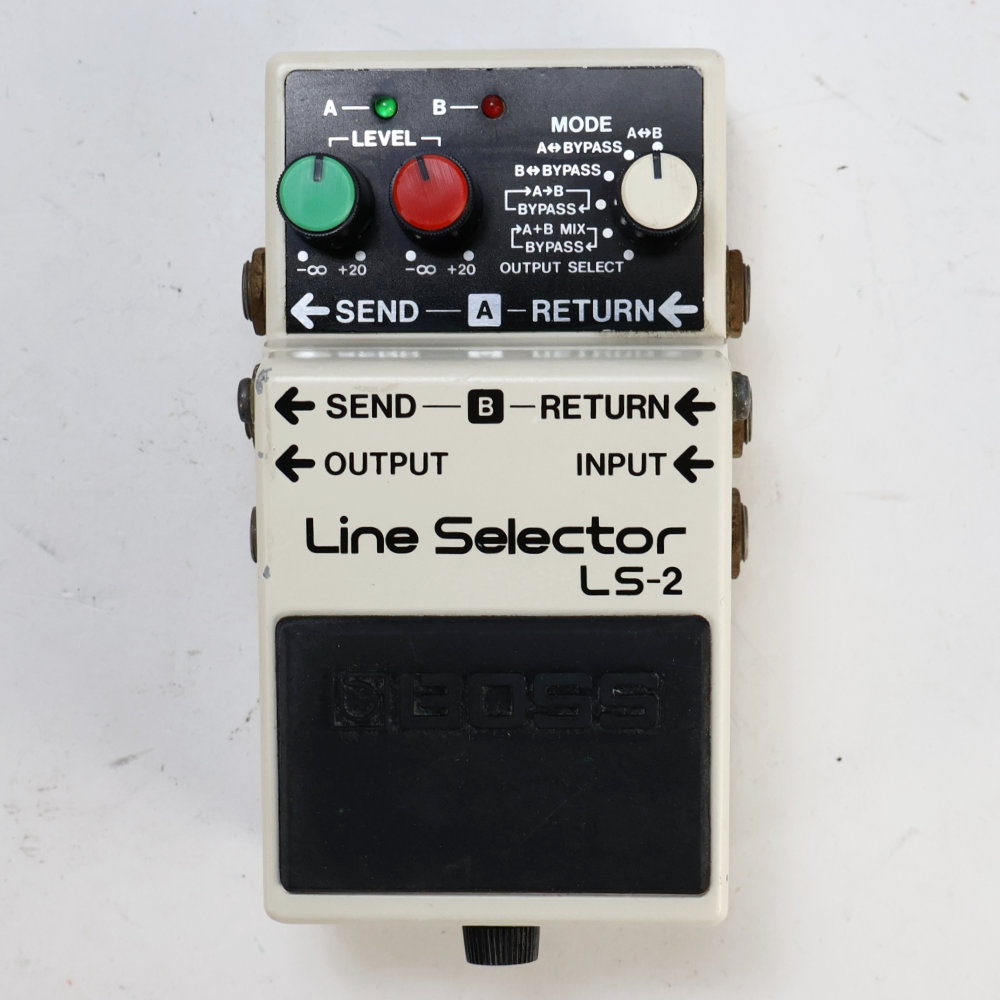【中古】 ラインセレクター エフェクター BOSS LS-2 Line Selector ギター ベースエフェクター