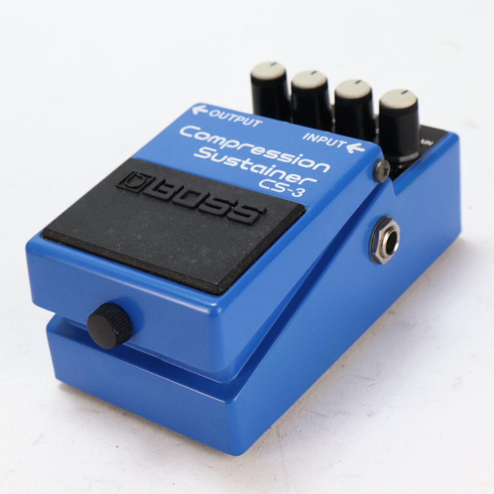 【中古】コンプレッサー エフェクター BOSS CS-3 Compression Sustainer ギターエフェクター 側面