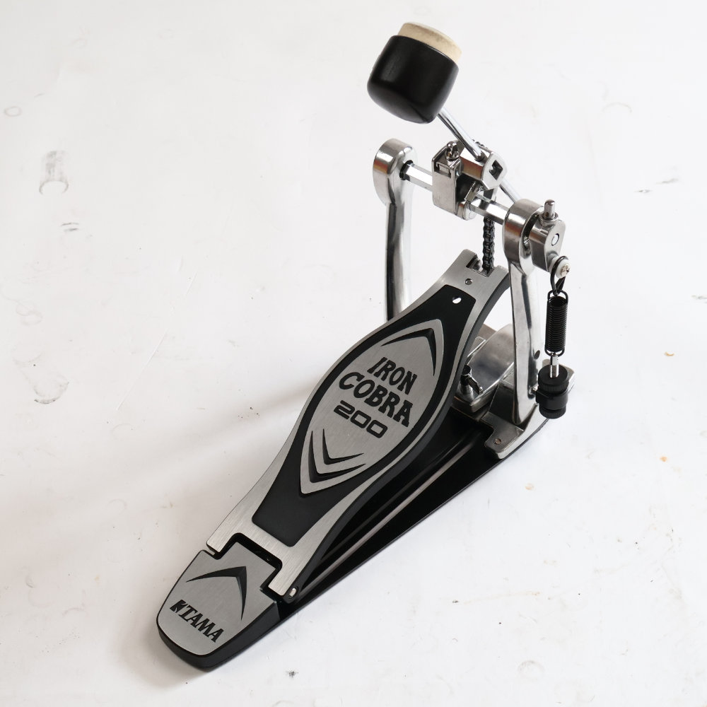 【中古】 ドラムペダル タマ TAMA HP200P Iron Cobra 200 Single Pedal Power Glide アイアンコブラ