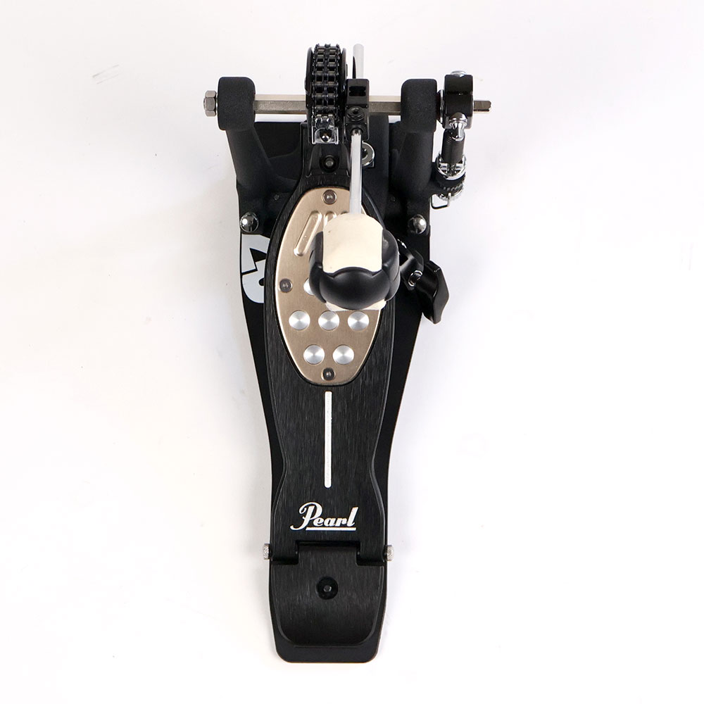 【中古】 ドラムペダル パール Pearl P-2050C/B Eliminator 25th Anniversary Limited Edition シングルペダル 正面