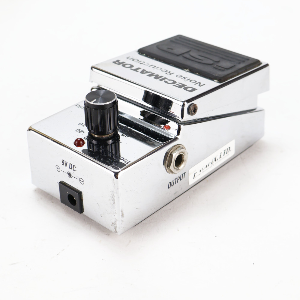 【中古】 ノイズリダクション エフェクター iSP Technologies DECIMATOR PEDAL ノイズゲート ギターエフェクター 側面