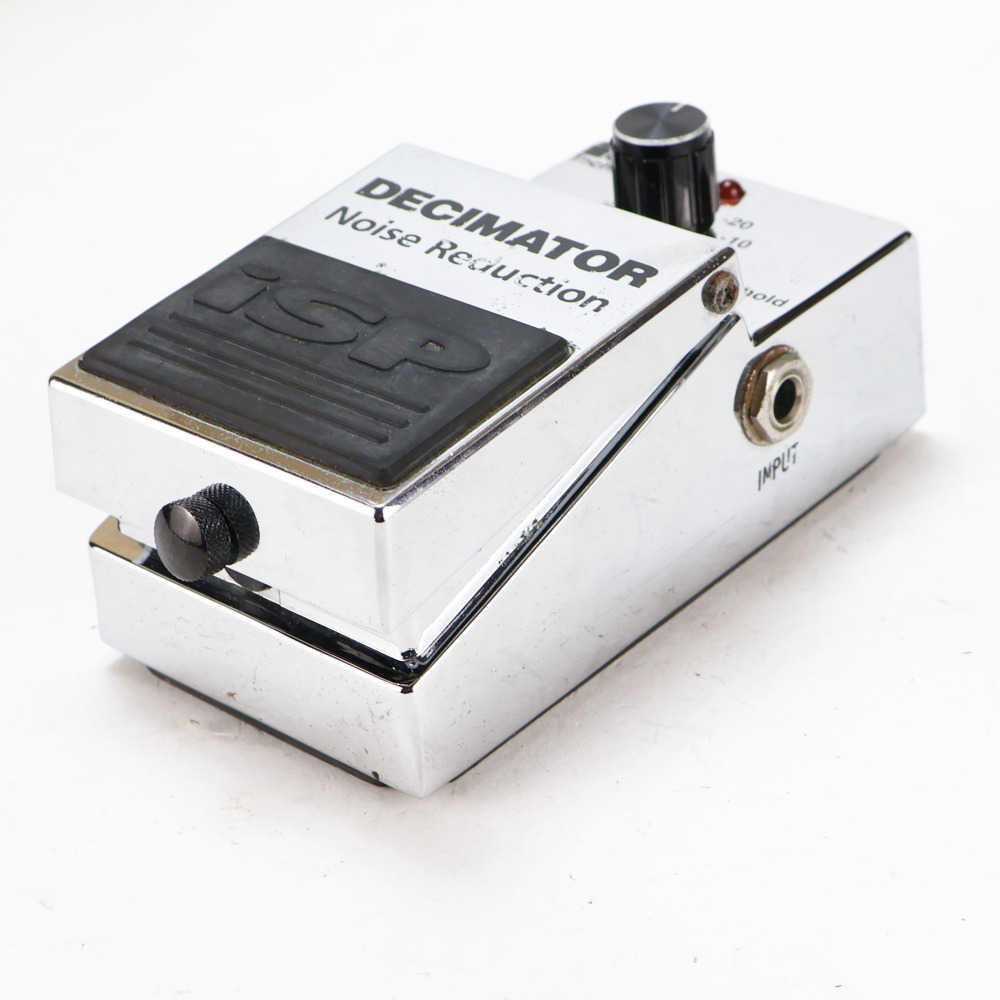 【中古】 ノイズリダクション エフェクター iSP Technologies DECIMATOR PEDAL ノイズゲート ギターエフェクター 側面