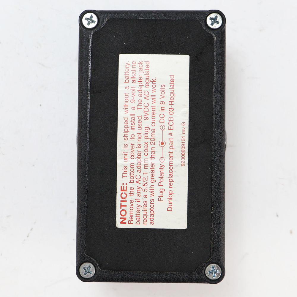 【中古】 エフェクター コンプ MXR M-132 SUPER COMP コンプレッサー スーパーコンプ 裏面