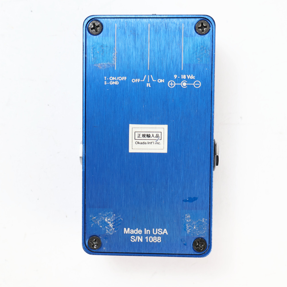 【中古】 オーバードライブ SUHR Shiba Drive 裏面