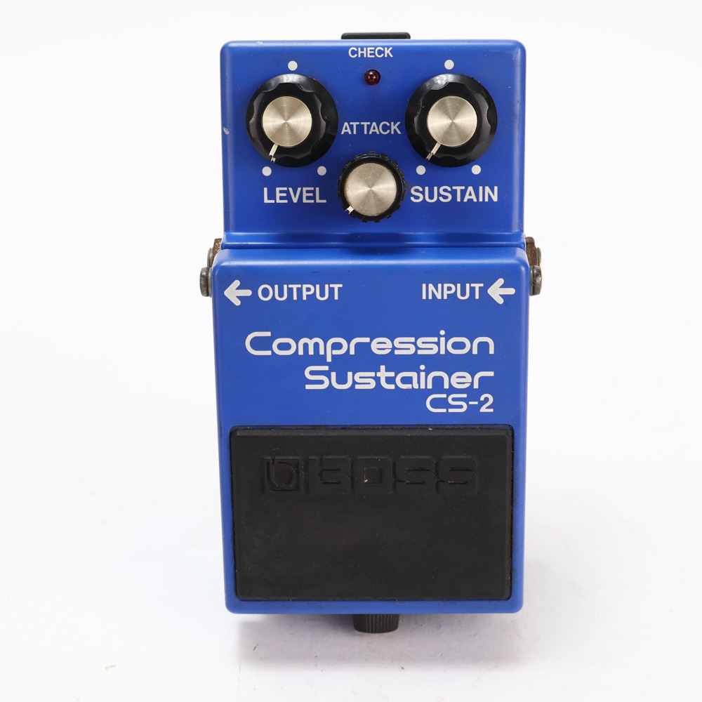 【中古】コンプレッサー エフェクター BOSS CS-2 Compression Sustainer Made in Japan ギターエフェクター