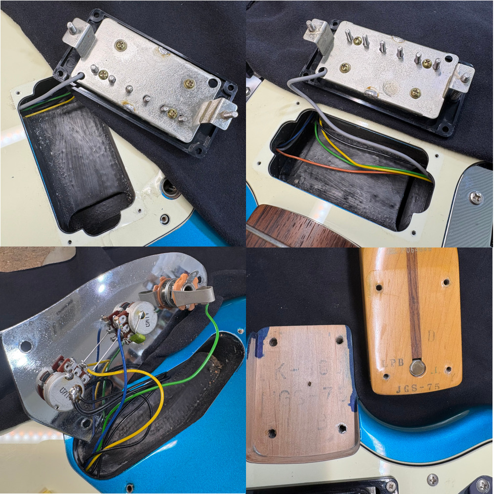 【中古】 エレキギター Fender Japan JGS-75 LPB Jaguar Special 1999年-2002年製 フェンダージャパン ジャガースペシャル マッチングヘッド仕様 キャビティー