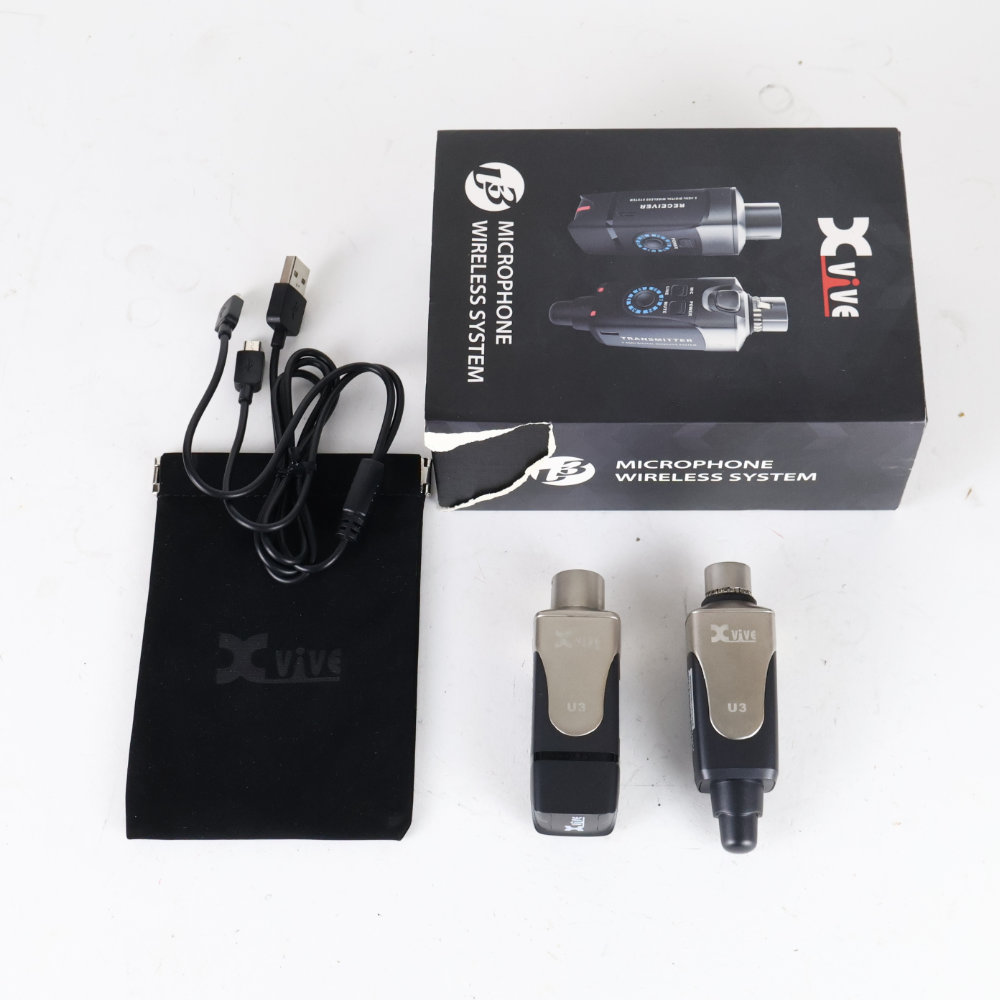 【中古】 Xvive XV-U3 マイクロフォン デジタルワイヤレスシステム