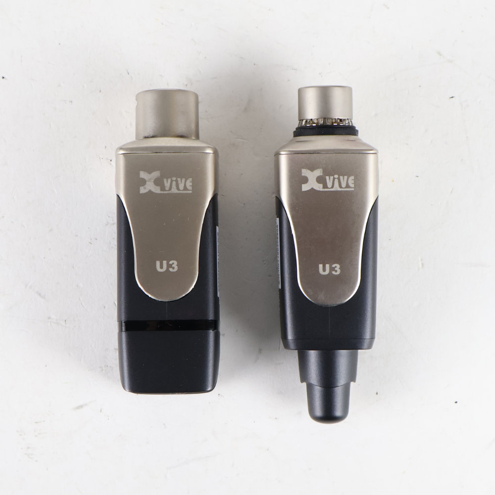 【中古】 Xvive XV-U3 マイクロフォン デジタルワイヤレスシステム 正面