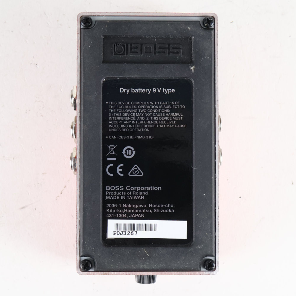 【中古】 ループステーション エフェクター BOSS RC-1 Loop Station ボス ギターエフェクター 底面