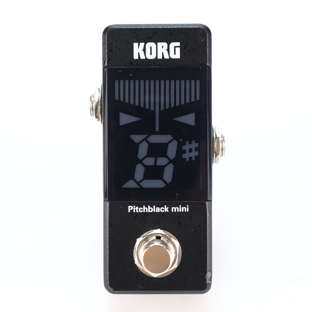 【中古】 チューナー コルグ ピッチブラックミニ KORG PB-MINI PITCHBLACK mini ペダルチューナー