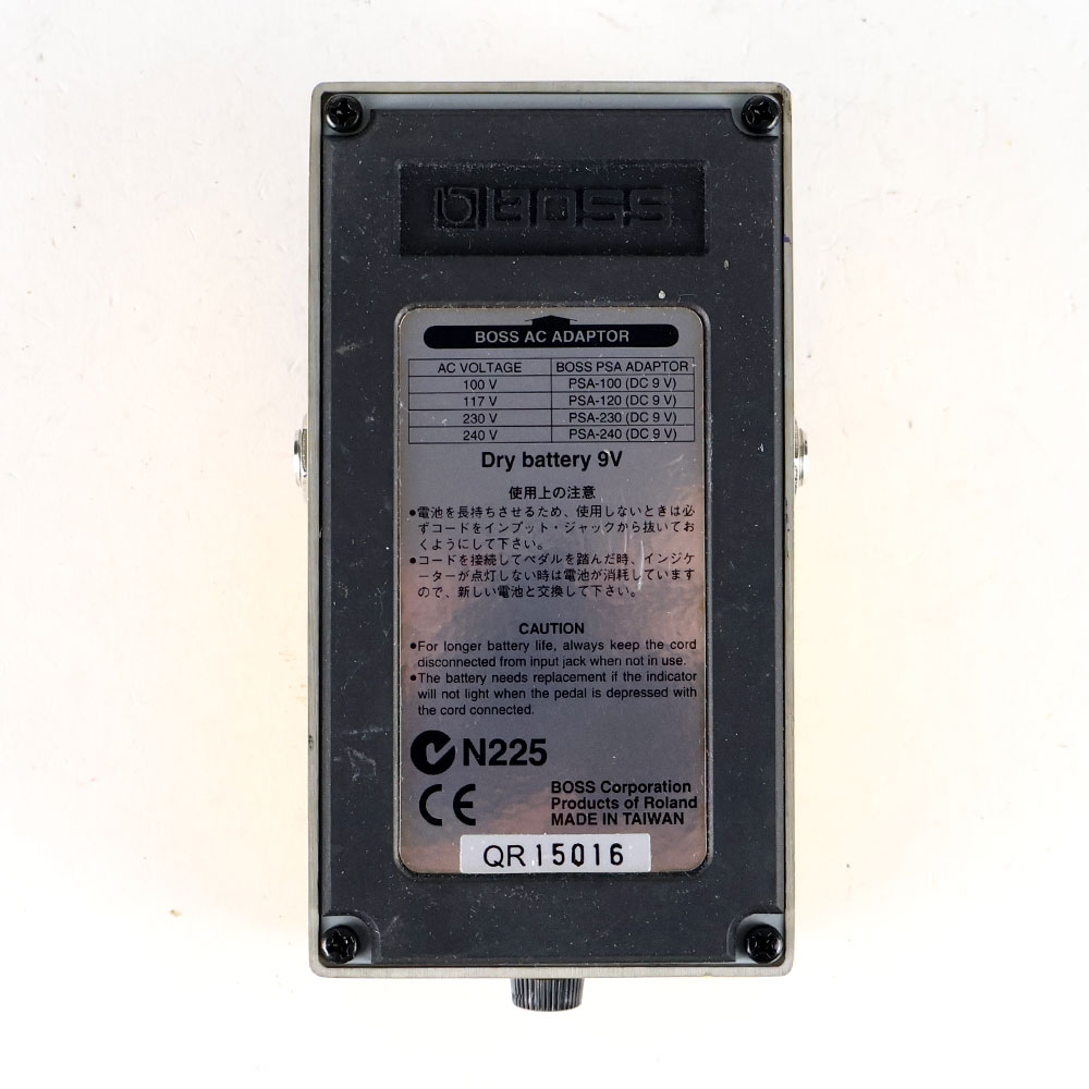 【中古】オーバードライブ ディストーション エフェクター BOSS OS-2 OverDrive Distortion ギターエフェクター 底面