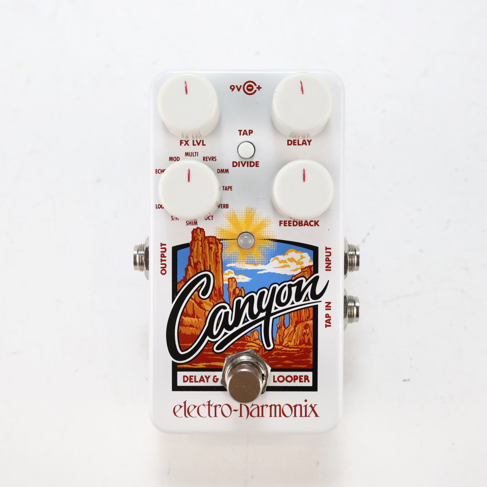 【中古】 ディレイ・ルーパー エフェクター ELECTRO-HARMONIX Canyon Delay & Loopers ギターエフェクター 詳細画像