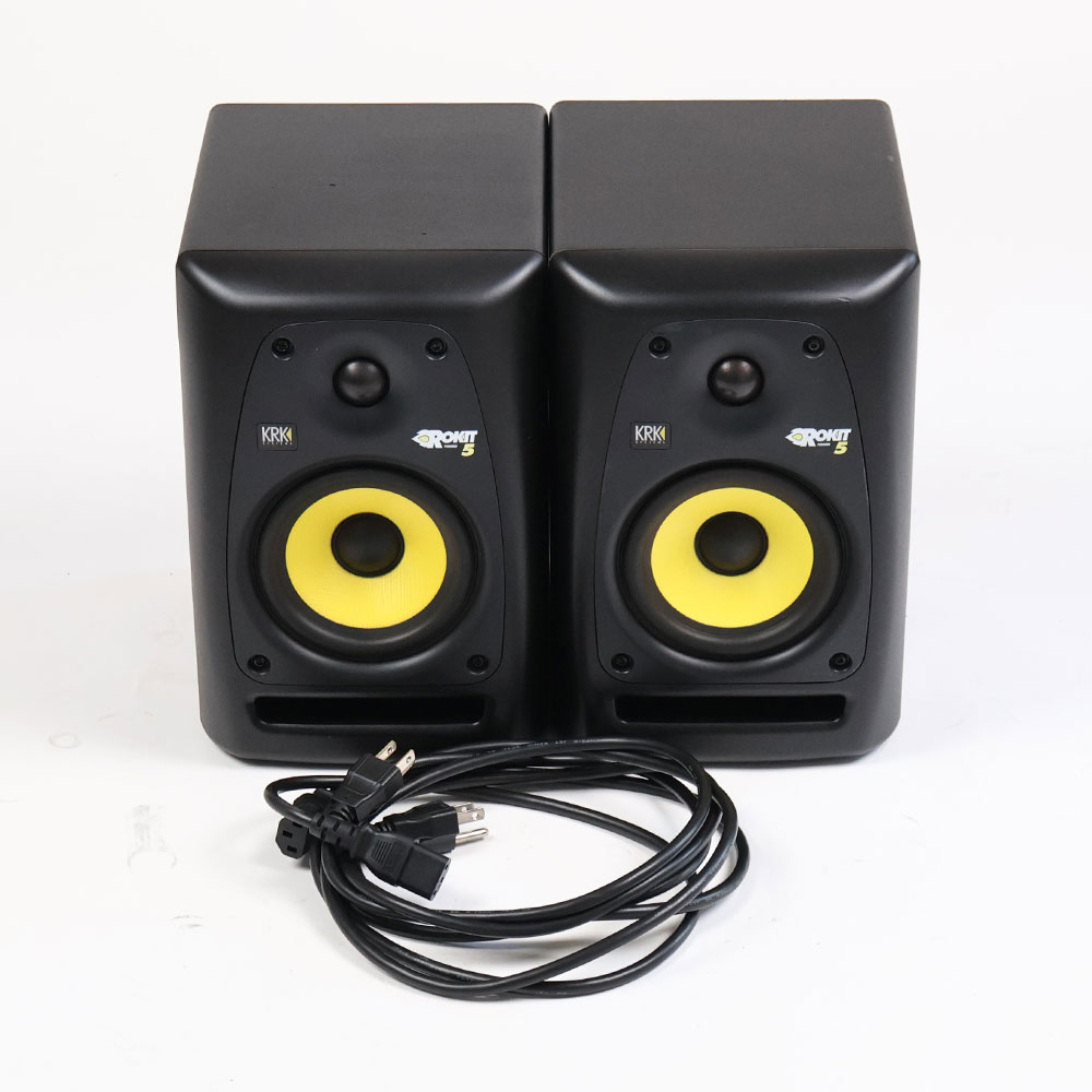 【中古】 パワードスピーカー KRK ROKIT5 RPG2 2本セット
